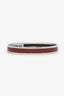 Hermes Bordeaux Colour Sellier Bangle