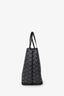 Versace Grey La Greca Canvas Smiley Medusa Tote Bag with Pouch