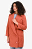 Stella McCartney Rust Wool Peacoat Size 38