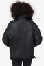 Allsaints Black "Cyprus" Shearling Biker Jacket Size XS