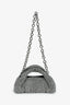 Stuart Weitzman Crystal Embellished Top Handle with Chain