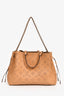 Louis Vuitton Camel Mahina Leather 'Bella' 3-Way Tote