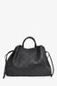 Louis Vuitton Black Mahina Leather 'Bella' 3-Way Tote