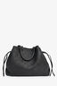 Louis Vuitton Black Mahina Leather 'Bella' 3-Way Tote