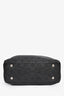 Louis Vuitton Black Mahina Leather 'Bella' 3-Way Tote