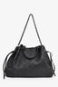Louis Vuitton Black Mahina Leather 'Bella' 3-Way Tote