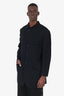 Comme des Garcons Black Wool Single Breasted Blazer Size L Mens
