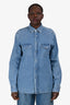 Tom Ford Blue Denim Button Down Shirt Size 41 Mens