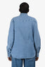 Tom Ford Blue Denim Button Down Shirt Size 41 Mens