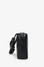 The Row Black Leather Regent Crossbody Bag