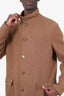 Loro Piana Brown Cashmere Torino Coat Size XL Mens
