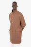 Loro Piana Brown Cashmere Torino Coat Size XL Mens