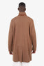 Loro Piana Brown Cashmere Torino Coat Size XL Mens