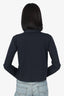 Prada Black Long Sleeve Collared Top Size L