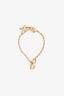 Christian Dior Gold 'Love Heart D' Bracelet