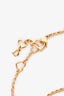 Christian Dior Gold 'Love Heart D' Bracelet