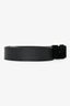 Louis Vuitton Black Taiga Leather LV Belt Size 90/36