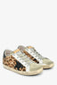 Golden Goose Leopard Ponyhair Sneakers Size 37