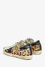 Golden Goose Leopard Ponyhair Sneakers Size 37