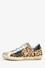 Golden Goose Leopard Ponyhair Sneakers Size 37