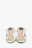 Golden Goose White/Pink Sherpa Slip On Sneakers Size 37