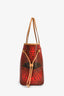 Louis Vuitton x Yayoi Kusama 2012 Monogram Red Wave Neverfull MM Tote