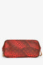 Louis Vuitton x Yayoi Kusama 2012 Monogram Red Wave Neverfull MM Tote