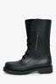 Christian Dior Black Rubber 'Diorcamp' Boots Size 38
