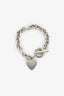 Tiffany & Co. Sterling Silver Bracelet Heart Tag Toggle Bracelet