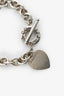 Tiffany & Co. Sterling Silver Bracelet Heart Tag Toggle Bracelet