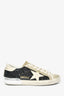 Golden Goose Taupe Glitter Superstar Sneakers Size 37