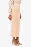 A.L.C Beige Cotton Maxi Skirt Size S