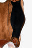 Isabel Marant Brown Suede Crossbody Saddle Bag