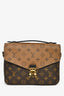 Louis Vuitton Reverse Monogram Pochette Metis Top Handle with Strap