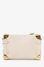Louis Vuitton Beige Leather Side Trunk PM