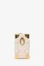 Louis Vuitton Beige Leather Side Trunk PM