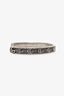 Gucci Sterling Silver GG Cuff Bracelet