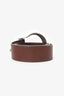 Christian Dior John Galliano Brown Leather Gaucho Belt