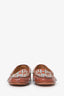 Isabel Marant Brown Leather Studded Loafers Size 37