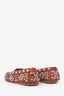 Isabel Marant Brown Leather Studded Loafers Size 37