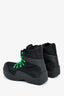 Bottega Black/Green Nylon/Rubber Boots Size 41