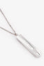 Tiffany & Co. Sterling Silver 1837 Bar Pendant Necklace