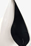 Saint Laurent Cream Leather 'Uptown' Pouch Clutch