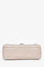 Pre-Loved Chanel™ 2014 Light Taupe Aged Calfskin Leather Jumbo Single Flap