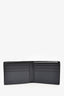 Salvatore Ferragamo Blue Leather Logo Bi-Fold Wallet