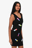 Moschino Black Pill Printed Knit Dress Est. Size S
