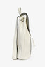 Brunello Cucinelli White Leather Monili Backpack