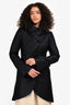 Mackage Navy Wool Coat Size S