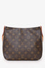 Louis Vuitton 2001 Brown Monogram Canvas Looping MM Shoulder Bag