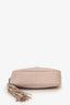 Saint Laurent Light Pink Grained Leather Mini Lou Camera Bag